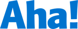 Company logo file for Aha!