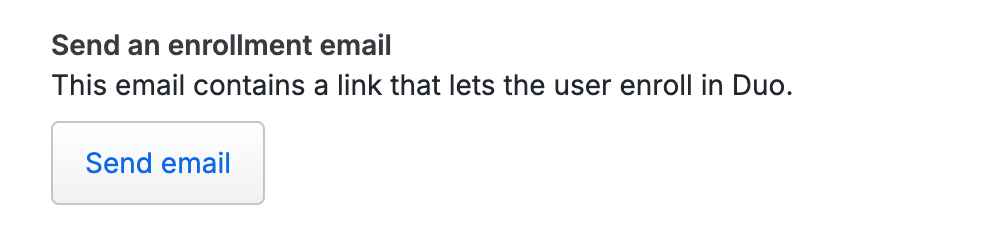 Send Enrollment Email