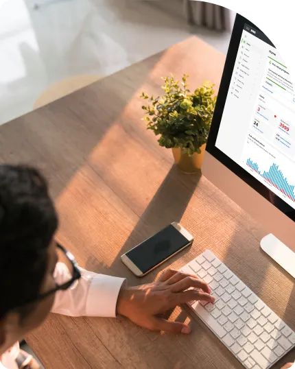 Shows people communicating thru connected devices that have been successfully authenticated.
