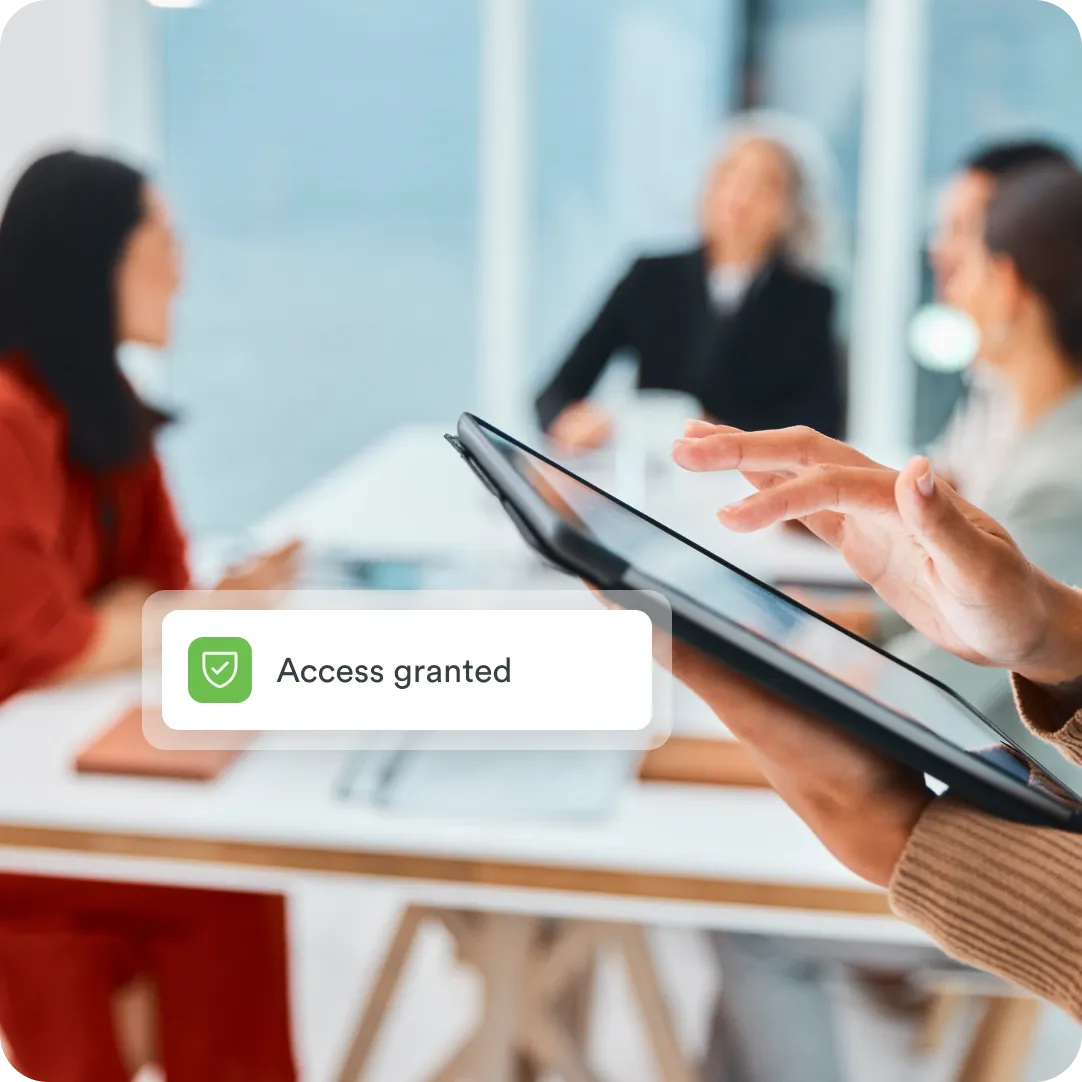 Access granted notification from Duo to stay ahead of threats like push phishing and MFA fatigue with the Duo Essentials plan.